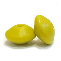 Линза 12 мм Mellow yellow силиконовая