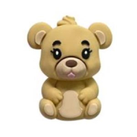 Медвежонок 3Д светло коричневый