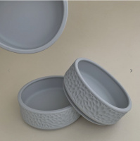 Тарелка Boho Серая