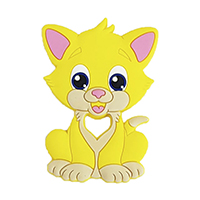 Котенок желтый