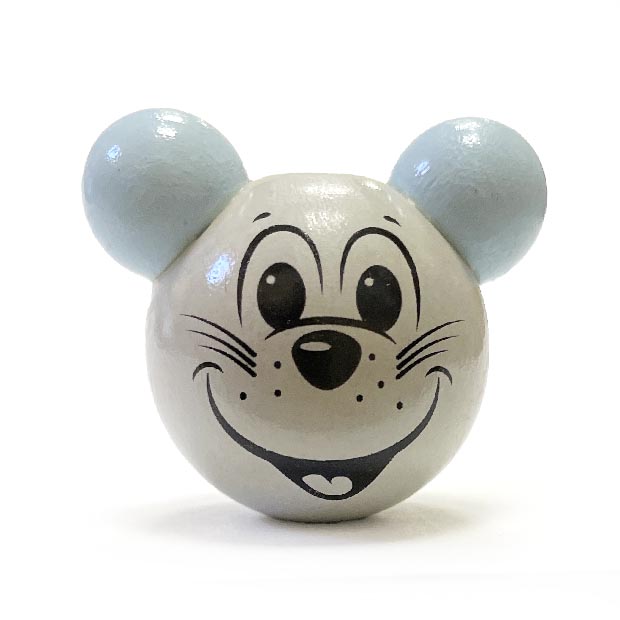 Мышка нежно голубые ушки