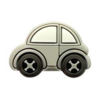 Машинка мини светло серая