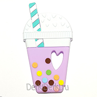 Коктейль 3D фиолетовый