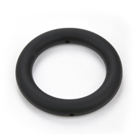 кольцо черное силиконовое 65 мм