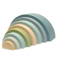 Пирамидка радуга 8 пластин цвет 2