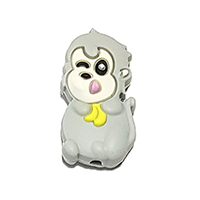 Обезьянка мини светло серая