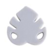 Монстера мини светло серый