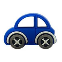 Машинка мини темно синяя