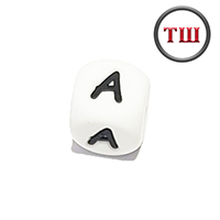 буква А (толстый шрифт, силикон)