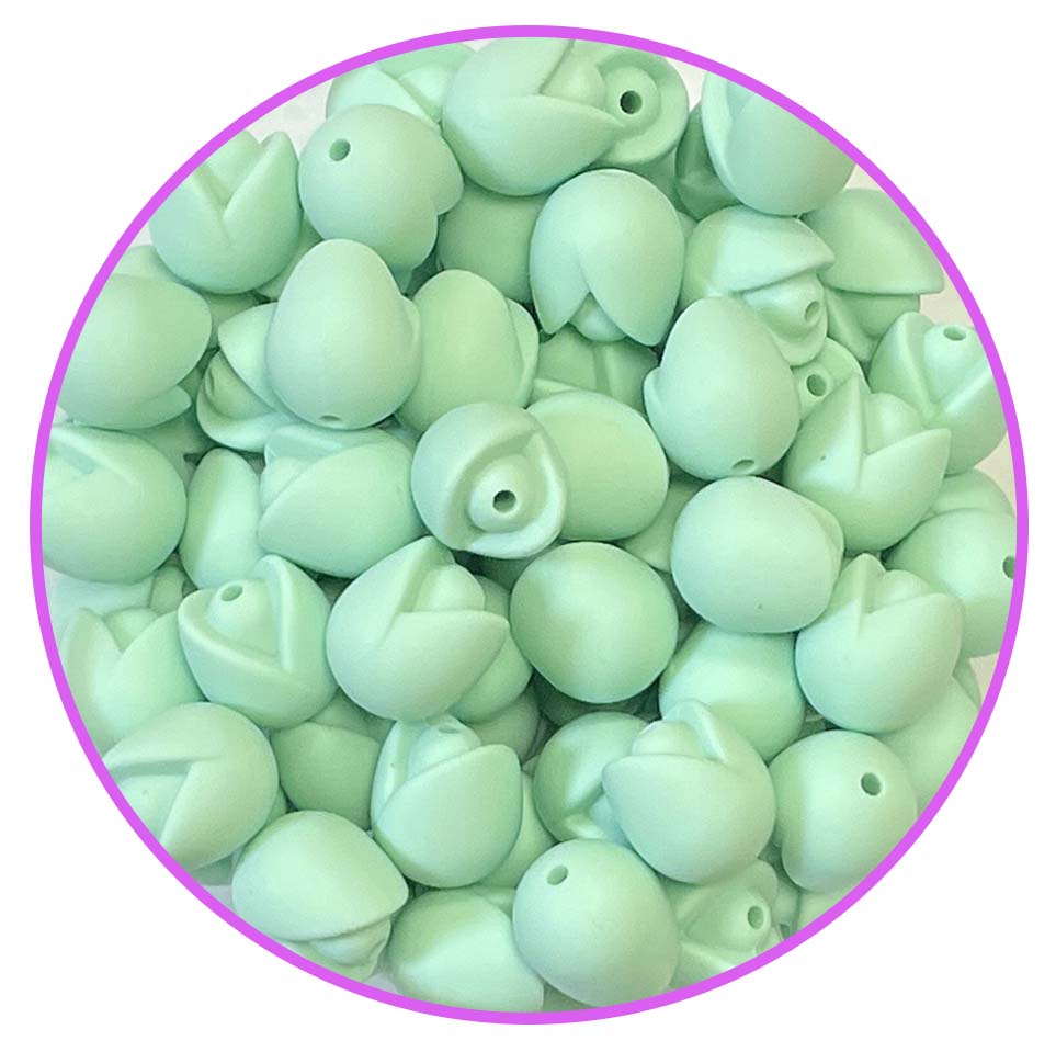 Тюльпан Мята силиконовый