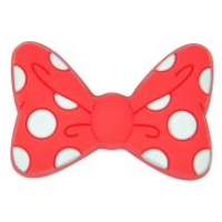 Бантик Красный в горошек