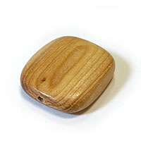 Квадрат с продольным отверстием 25*25 мм можжевеловый (10569)