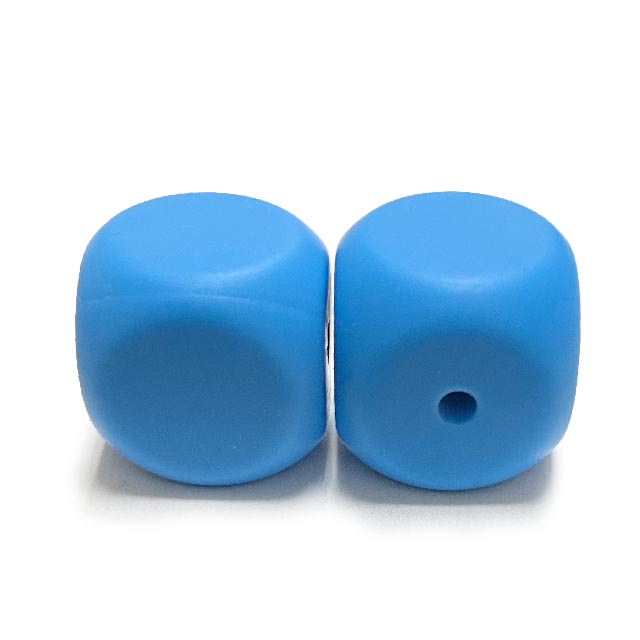 Кубик Голубой силиконовый