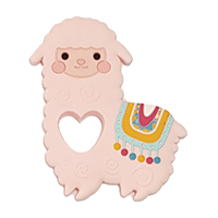 Лама Розовая с сердечком