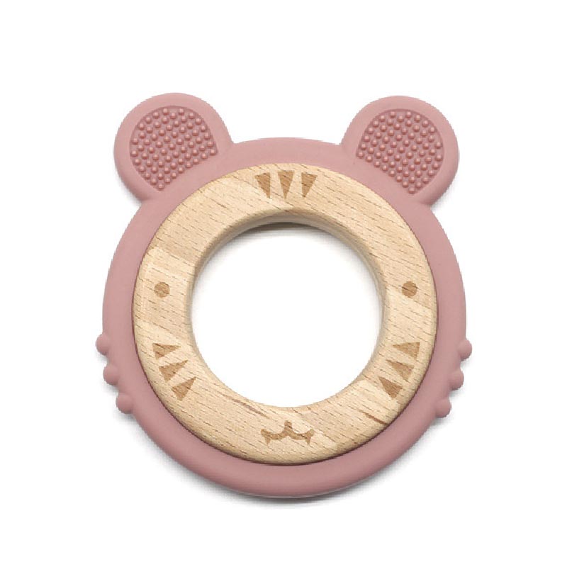 Тигр Blush на деревянном кольце