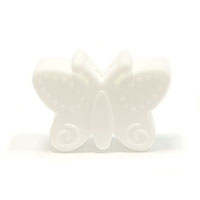 Бабочка мини белая