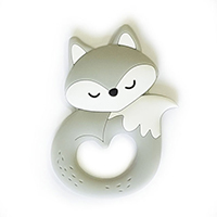 Лиса 2 светло серая