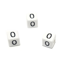 буква О акрил