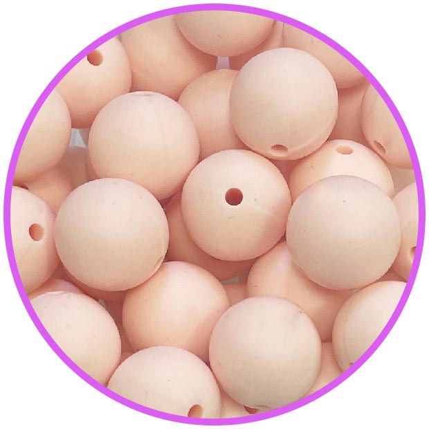 бусина Soft  Pink 15 мм (Завод 1)