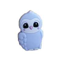 Сова мини нежно голубая