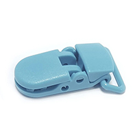 Клипса пластиковая 1 бирюза