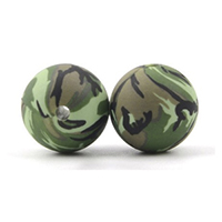 бусина Камуфляж Print 15 мм