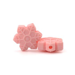 Снежинка мини Нежно Розовая