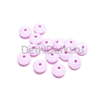 Линза 12 мм Pale pink силиконовая