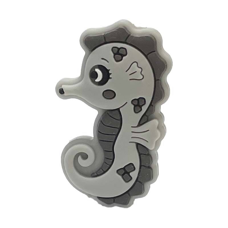 Морской Конек мини Светло Серый