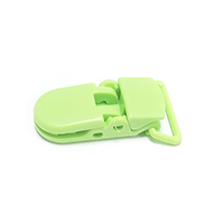 Клипса пластиковая 1 салатовая