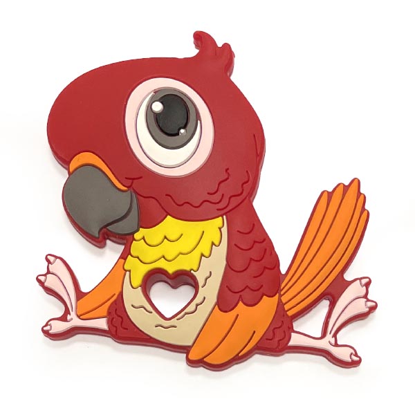 Попугай красный