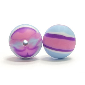 бусина Северное Сияние 15 мм