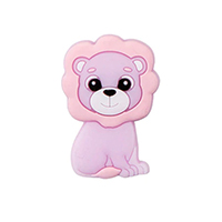 Львенок мини розовый