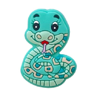 Змея мини светлая бирюза