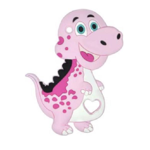 Динозаврик с сердечком Baby Pink