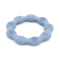 Кольцо прорезыватель Нежно голубой