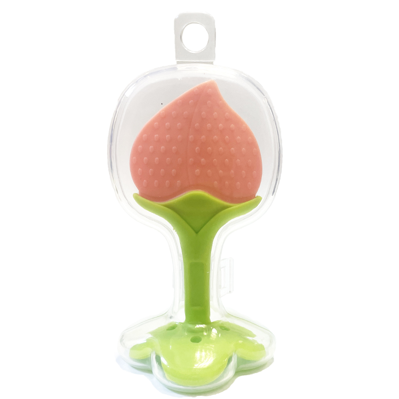 Персик на веточке в индивидуальном футляре