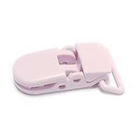 Клипса пластиковая 1 Baby Pink