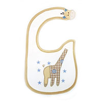 Нагрудник хлопковый Жирафик