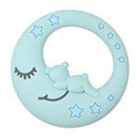 Мишка на луне Powder Blue