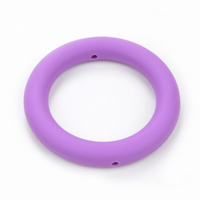 кольцо фиолетовое силиконовое 65 мм
