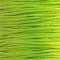 Шнур атласный салатовый 1 метр