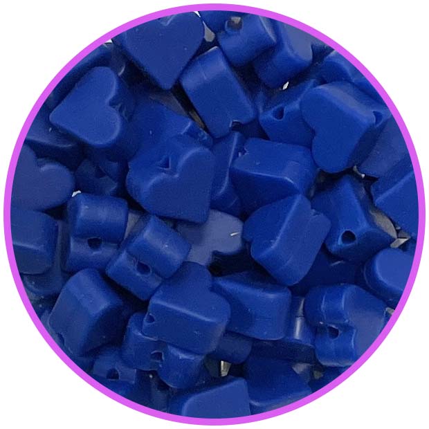 Сердечко мини Темно Синее