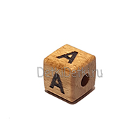 буква А (бук, тиснение)