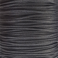 Шнур атласный серый 1 метр