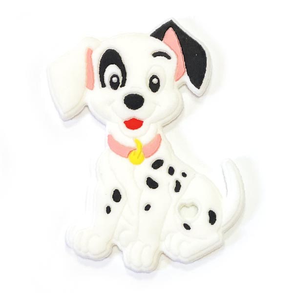 Далматинец розовый ошейник