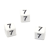 цифра 7 акрил