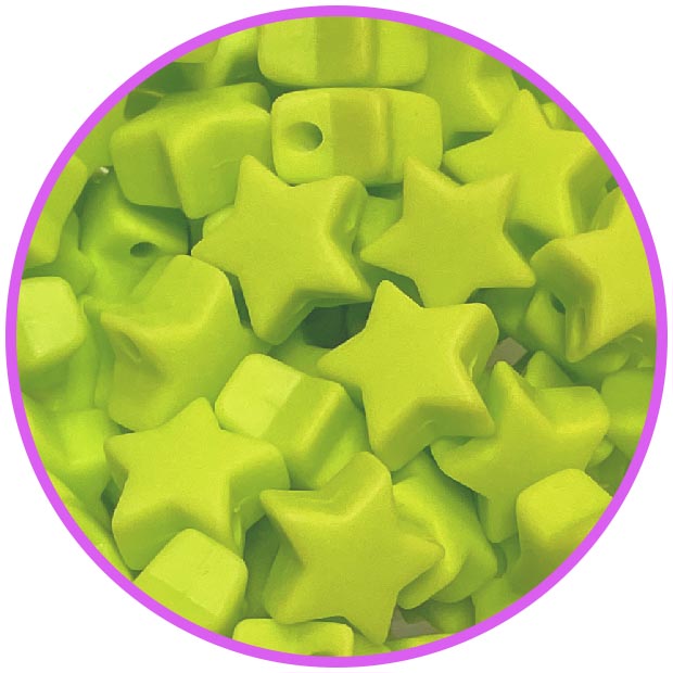 звезда мини Светло Салатовый