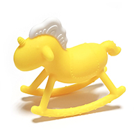 Качалка Единорожка Желтая