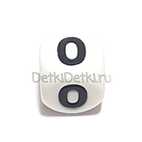 цифра 0 (толстый шрифт, силикон)